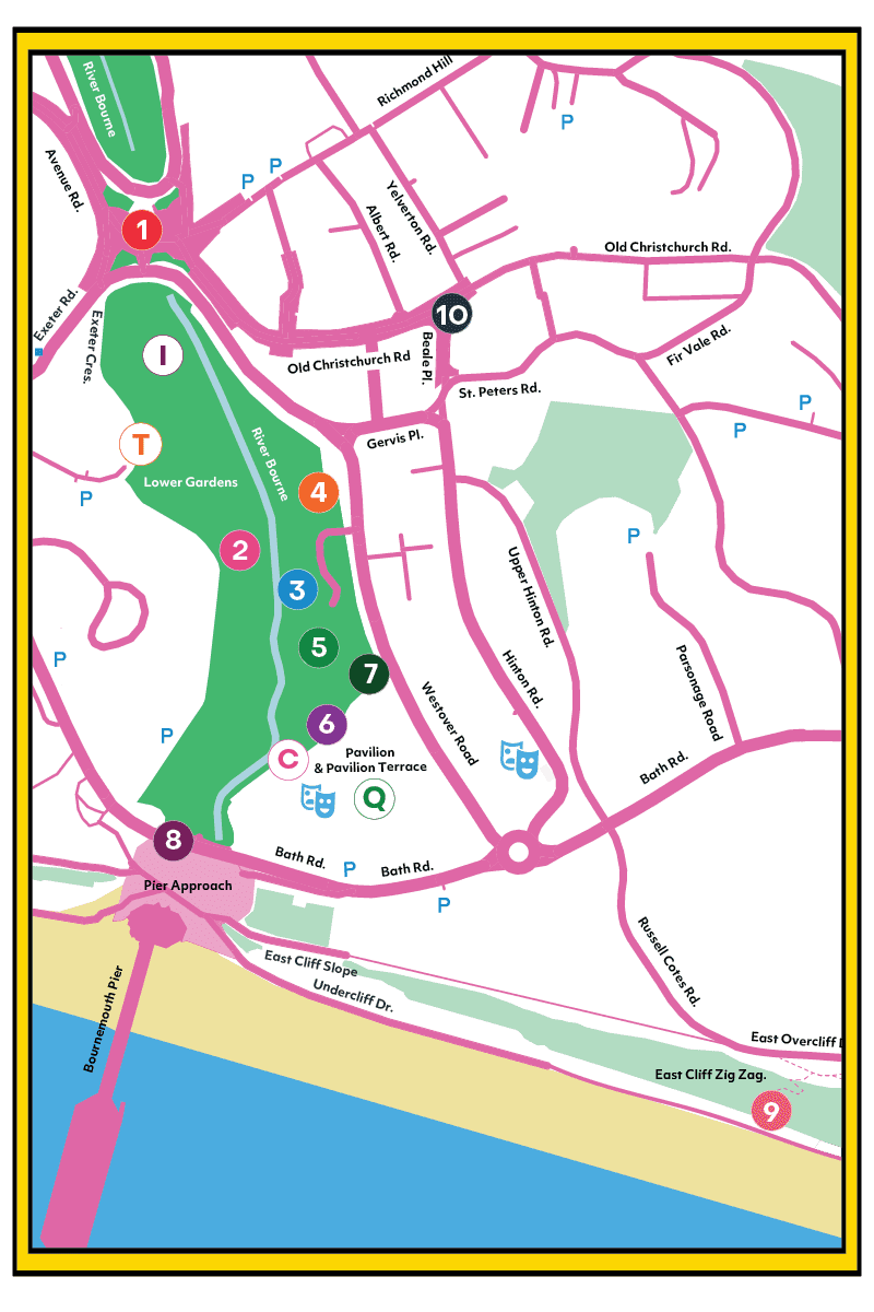 Arts by the Sea Festival Map